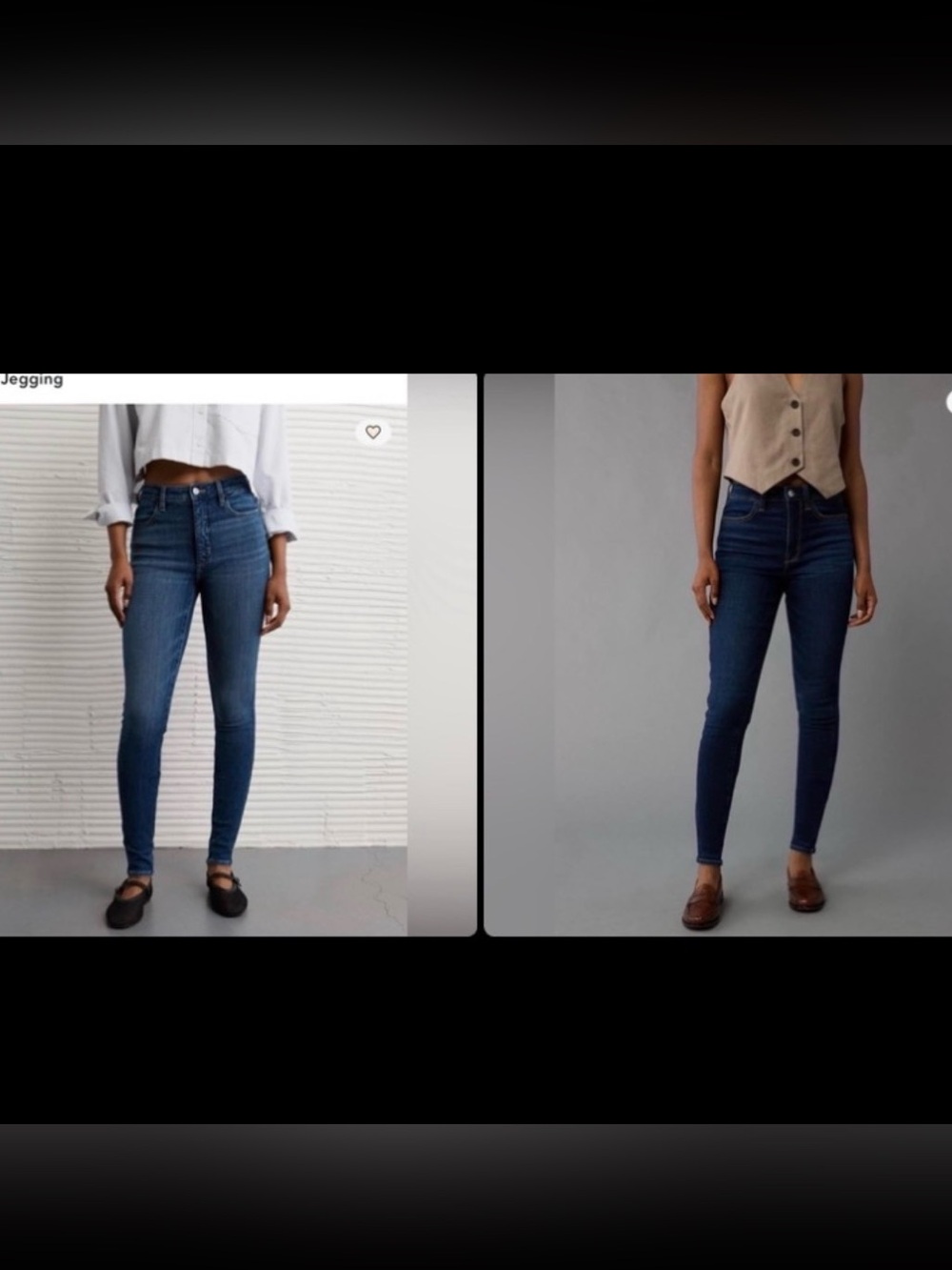 (Set of 2) American Eagle Outfitters Blue Slim Jeans